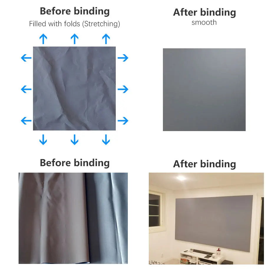 Reflective Fabric Projector Screen