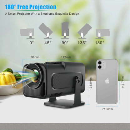 HY320 4K Portable Smart Projector